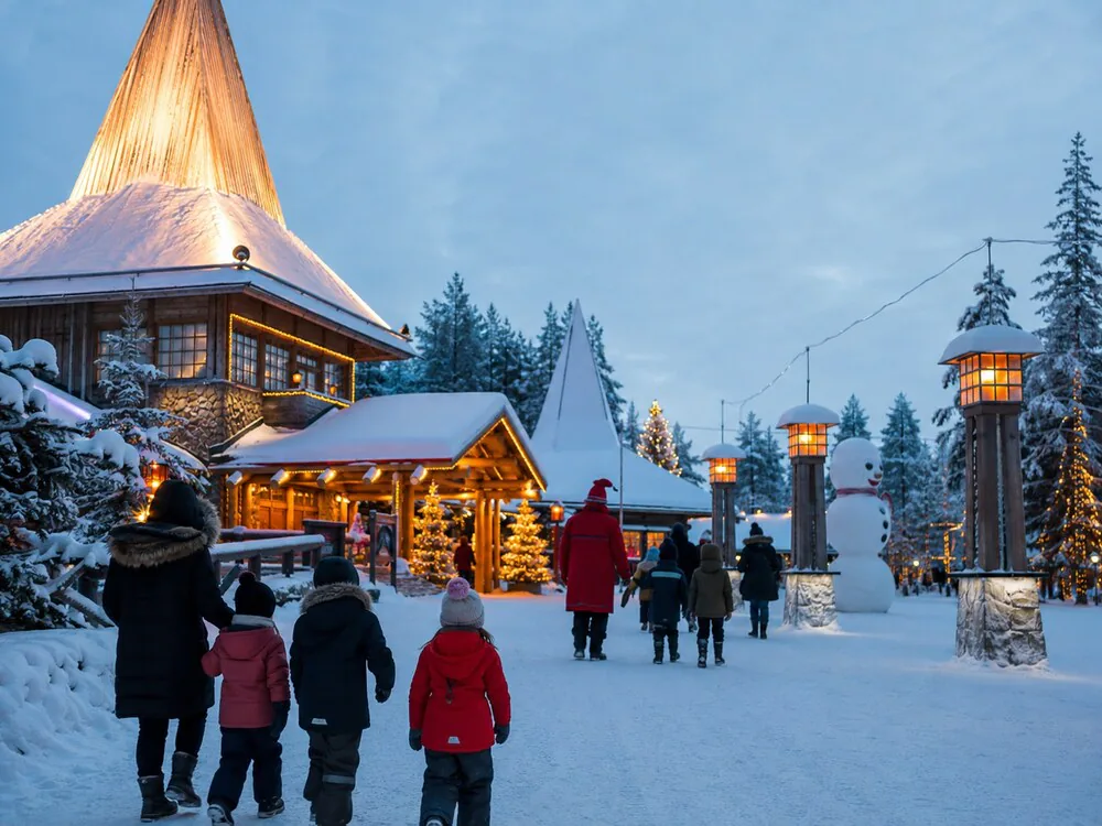 wioska świętego mikołaja rovaniemi